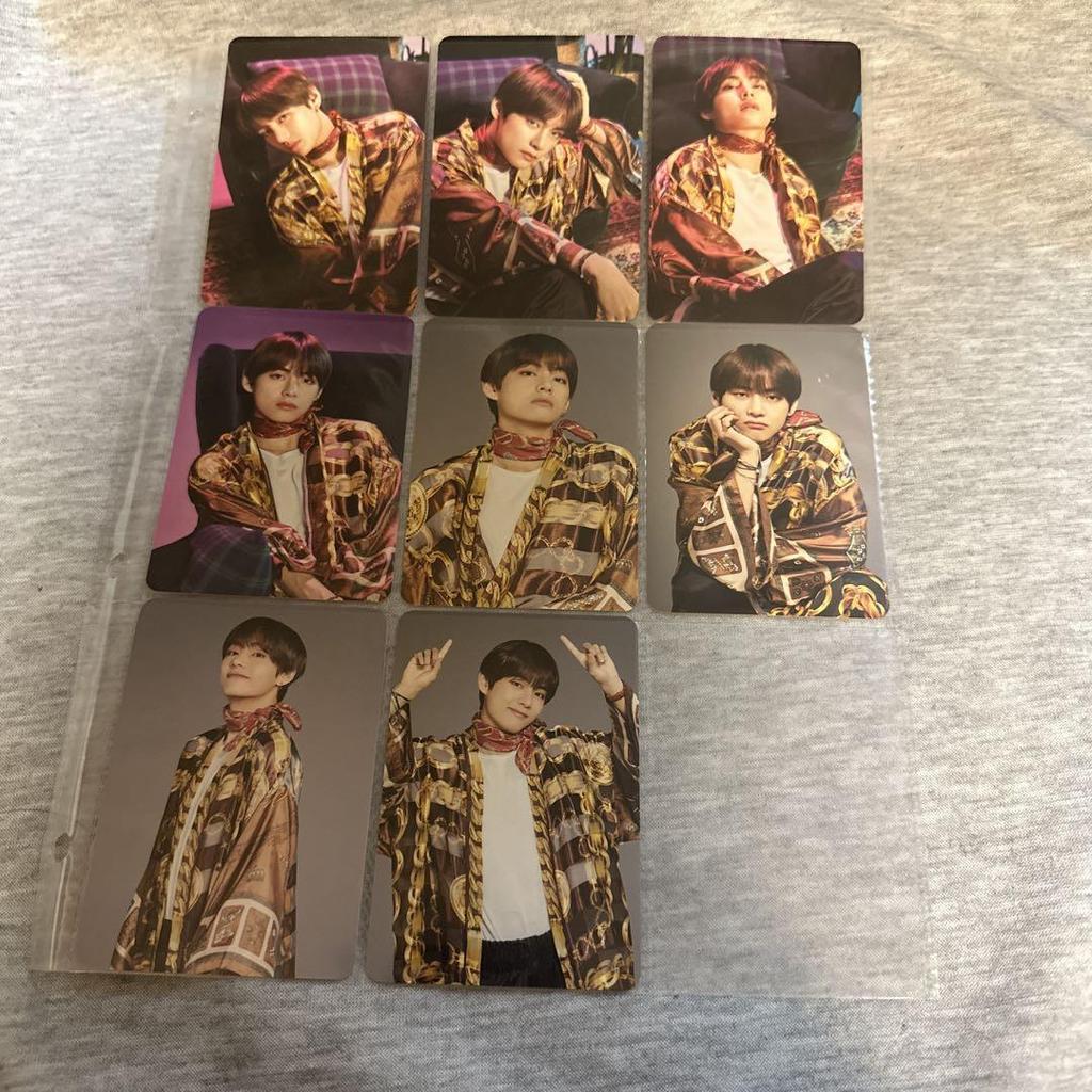 [USED] BTS MAGICSHOP V Kim Taehyung Trading Card Complete Official