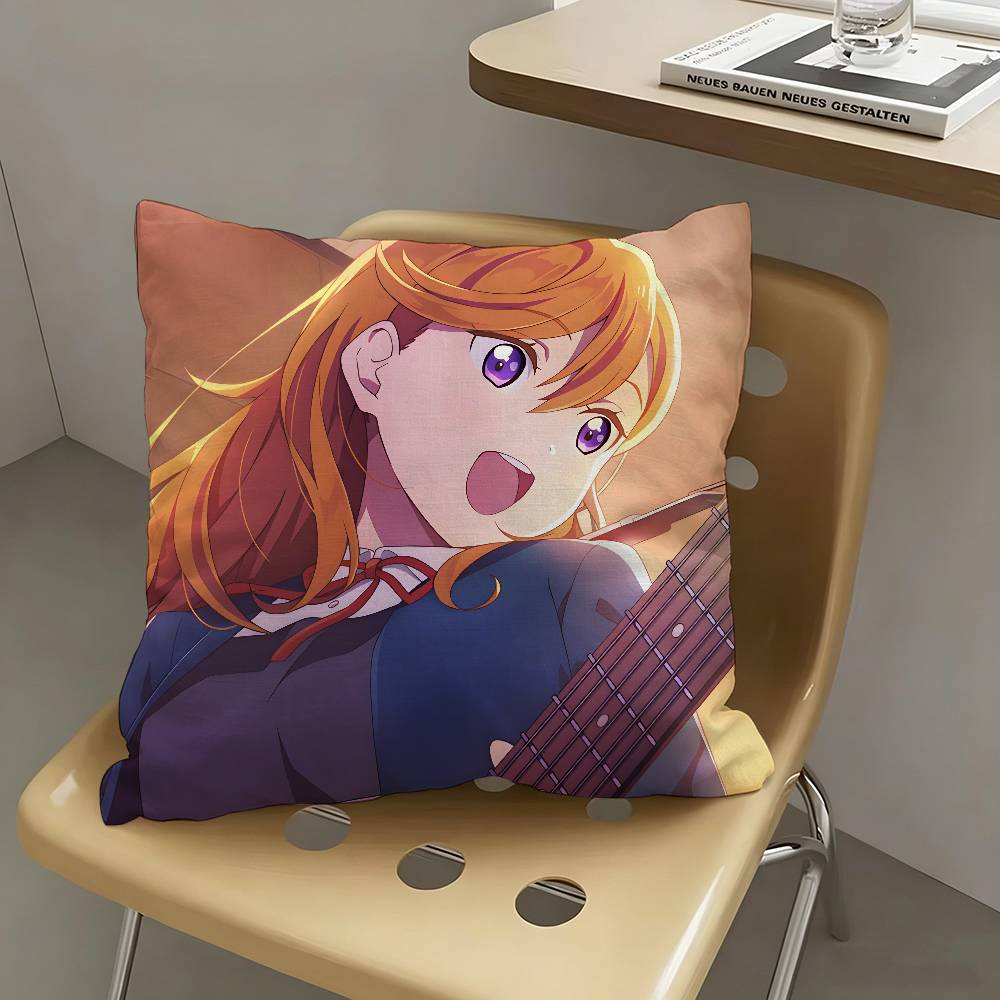 1pc Kanon Shibuya Anime Characters Pillow Case Fashion Square Pillowcase Bedroom Sofa Room Ins Decoration Leisure