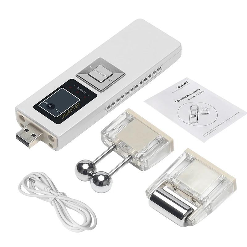 

Гальванический аппарат для подтяжки кожи Микротоковый прибор для лица Массажер-ролик для подтяжки лица для ухода за кожей Антивозрастной Домашний салон красоты 1 pcs