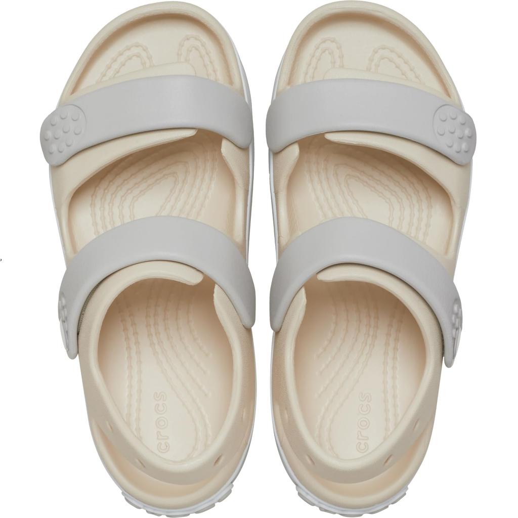 Crocs Crocband™ Cruiser Sandals in Stucco/Atmosphere, Kids' Sizes 18-24cm, 18.5cm