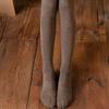 Wool Cotton Winter For Girls JK Stockings Above Knee High Socks Women Long Stockings Solid Color