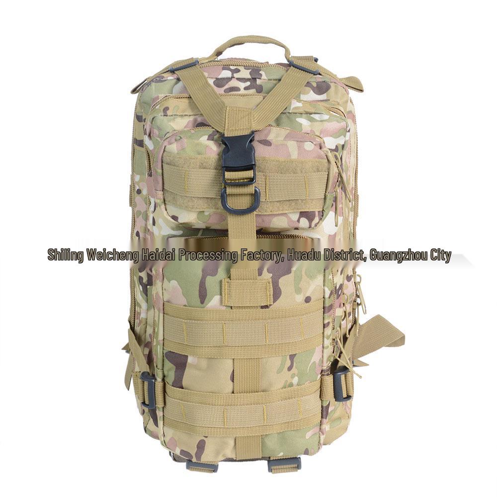 

Double Zipper Tactical 3P Assault Camouflage Backpack for Outdoor & Travel 20-35L