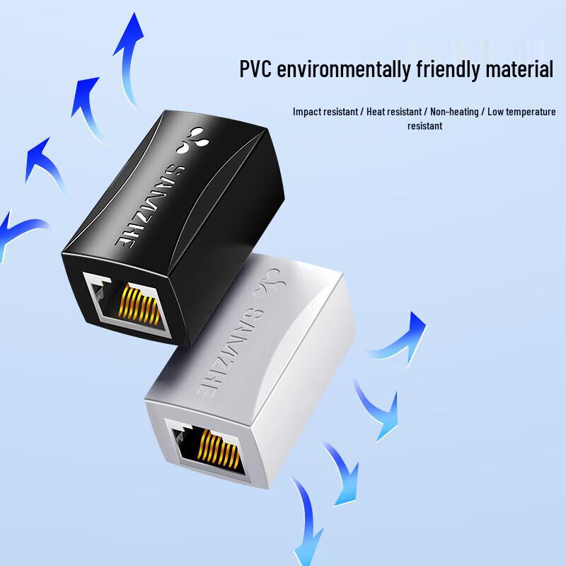 Shanze RJ45 Network Cable Extender Adapter