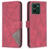 BINFEN COLOR For HMD Pulse Pro Phone Cases Wallet Stand Geometry Imprint Leather Cover