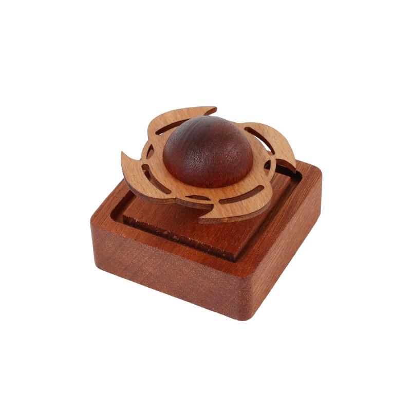 Solid Wood Aroma Diffuser & Essential Oil Car Scent Base