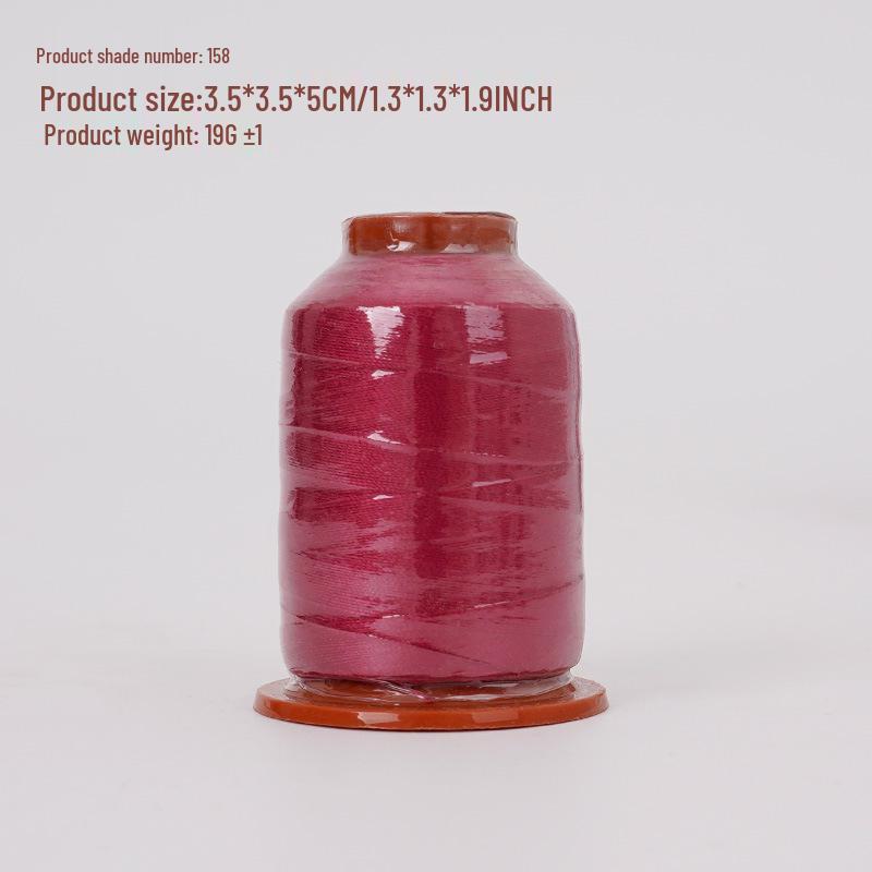 Polyester Sewing Thread: 100 Colors, 500 Yards, Fine Two-Strand, High-Speed, for Hand Sewing