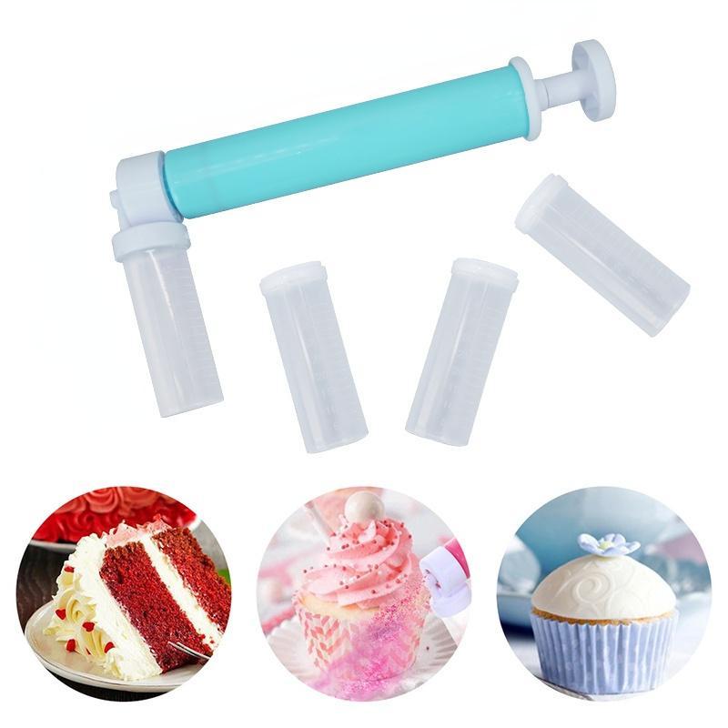 Cake Spray Gun Cake Airbrush Coloring Sprayer Duster Manual Watering Can Cake Baking Decorating Tools