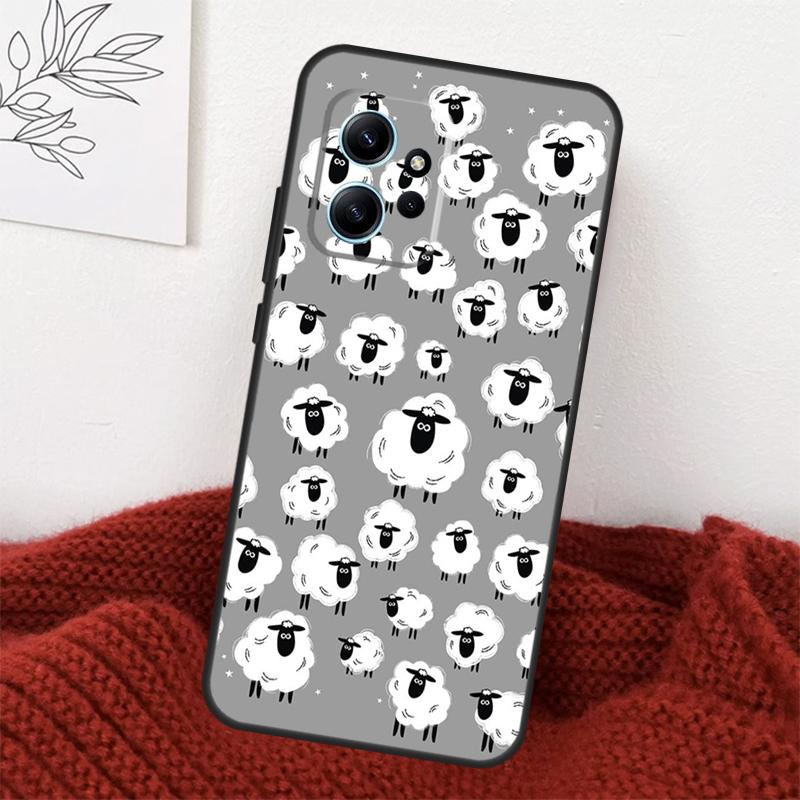 Cute Sheep Case For Xiaomi Redmi Note 14 13 10 11 12 15 Pro Plus Cover For Redmi 15 14C 12C 10C 13C 15C