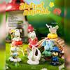 Qimo Pig Light-Activated Blind Box Cartoon Doll - Series 2 Office Ornament