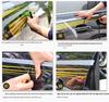 Tank 500 Car Decals: Modified Body Waistline & Side Skirt Color Stripes