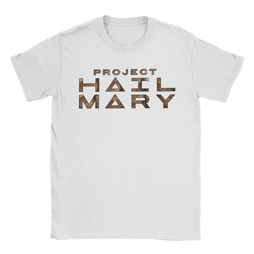 New Arrival Project Hail Mary SciFi Movie T Shirt for Unisex Women 100 Cotton Tshirts Short Sleeve Tops