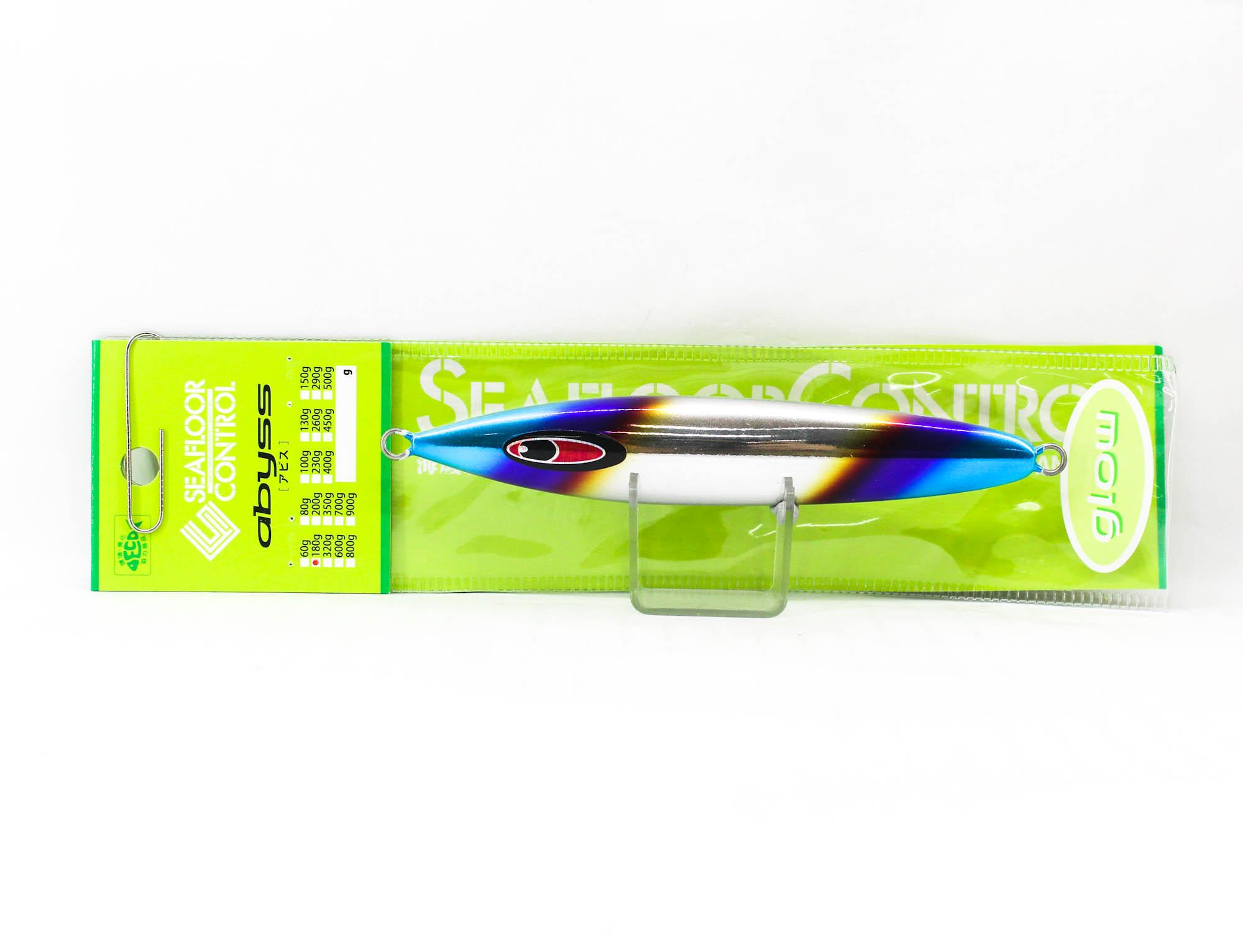 Seafloor Control Metal Jig Abyss 180 grams Red Pearl Zebra Glow (5825)