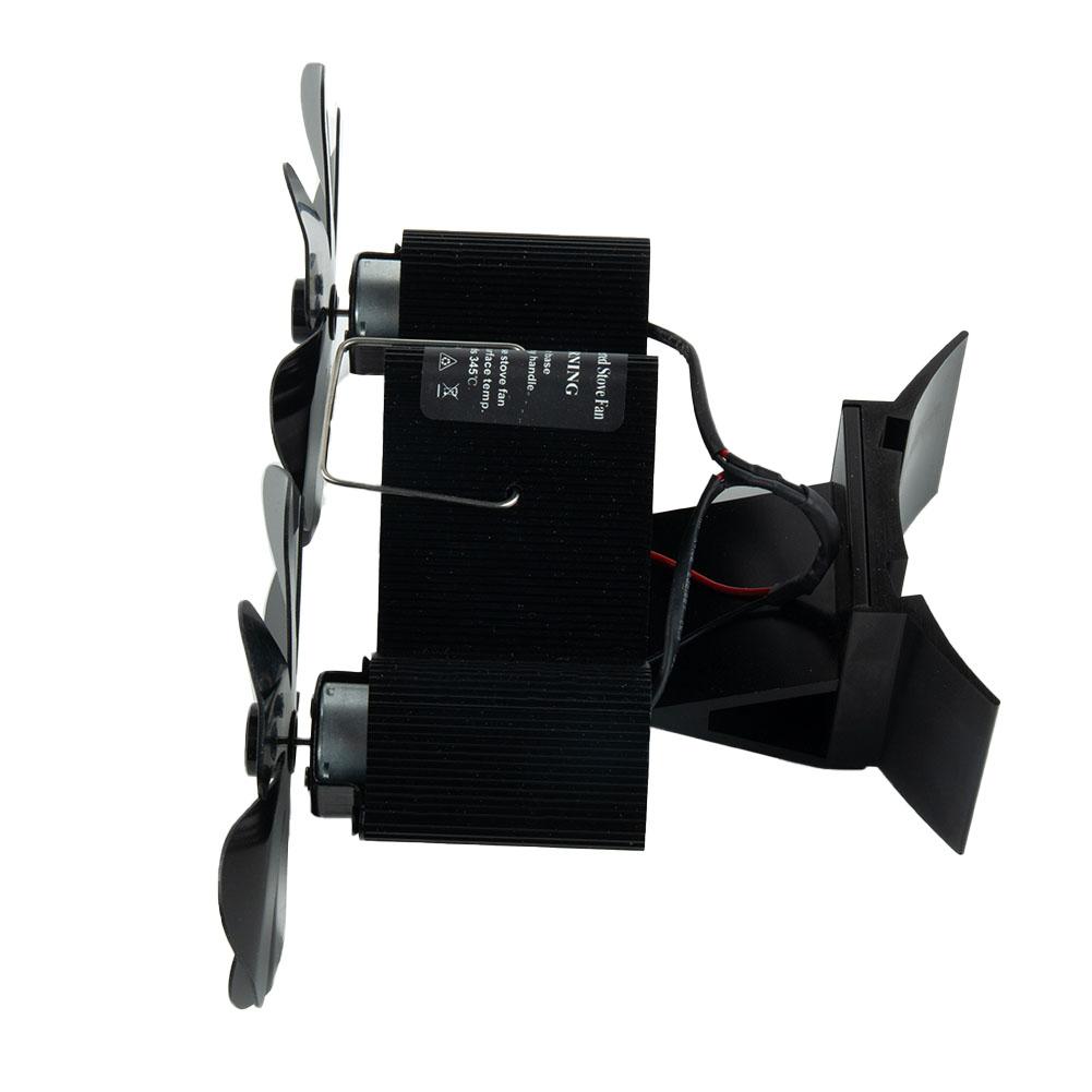 1 Set Fireplace Fan Home Improvement Thermoelectric Module Accessories Aluminum Blade Fireplace Fan Replacement