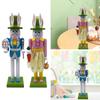 Osterhase Nussknacker Dekoration Heimdekoration Traditionelle Nussknackerfigur Kaninchenornament für Partydekoration Heimfestivals Geschenk