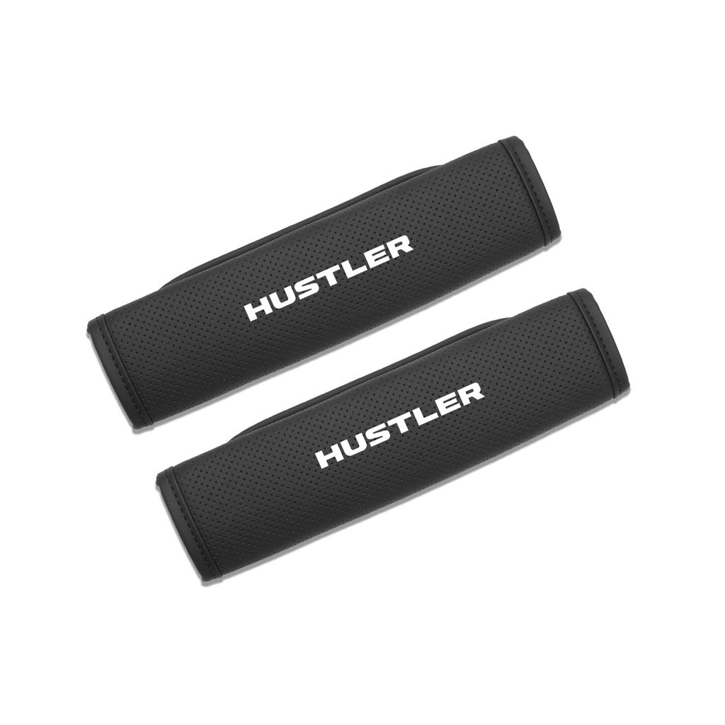 Suzuki Hustler Car Seat Belt Covers and New Hustler Hustler MR52S Custom Car PU Seat Belt Set of 2 Pads, Accessories, Parts, Accessories, Shoulders,