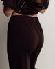 Women's Suit Butella 16544 M Chocolate (T-shirt, Pants)