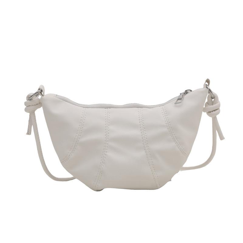 Chic French Style Pu Doughnut Bag For Women In Autumn 2024 Perfect For Casual Outfits