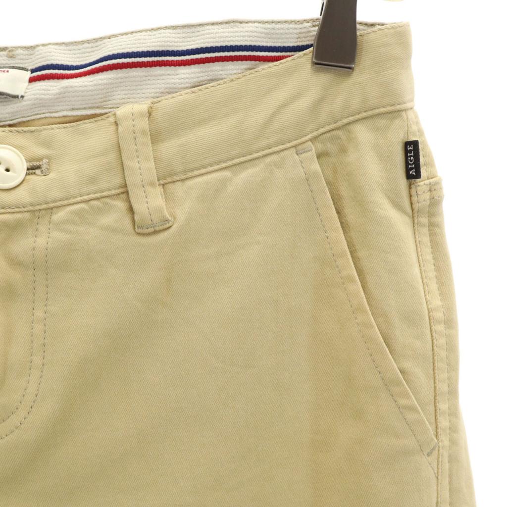 AIGLE Stretch pants S Khaki beige Women Used