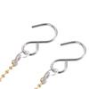 2Pcs Golden Silver Volleyball Net Height Measuring Chains Height Locator Tool  For Match Referee