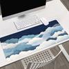 Starry Sky Clouds Gaming Mats Extended Pad Pc Accessories Mouse Pads Desk Interior Mousepad Gamer Decoration Mouse Mat Playmat