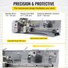 1100W Mini Metal Lathe 220MMx750MM Variable-Speed Metal Lathe RPM Metal Milling Machine Digital Milling Metal Lathe with 3-Jaw Chuck, MT5 Spindle