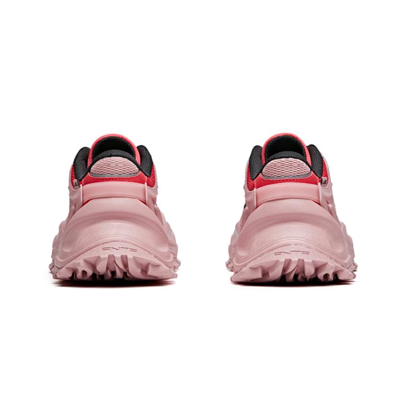 Anta Hot Non-slip Lightweight Low-Top Chunky Sneakers Women's Pink Sneakers 922018842-1
