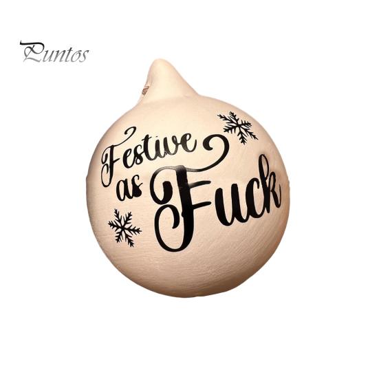 

1 шт/8 шт розыгрыш рождественский шар смешной безделушка рождественский подвесной шар грубый юмор подвесные украшения для украшения рождественской елки C