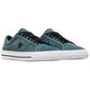 Converse One Star Pro Suede Low True Nature Unisex Sneakers Green Black White A10576C
