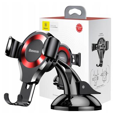 Car Gravity Holder Baseus Osculum For Phone (Red)