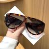 Non-polarized Women's Men's Round Oval Oversized Sunglasses Fashion One Piece Trend  Sun Glasses
