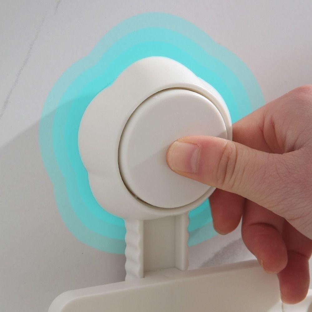 Foldable Wall Mounted Storage Rack Punch-Free Wall Storage Shelf New Bathroom Wall Organizer