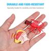 Yardwe Sea Creatures Set of 24 Tropical Fish Realistic Marine Life Miniature Aquarium Bath Educational Prize Gift Toys, Ornaments, Toys, Fish, Crab,