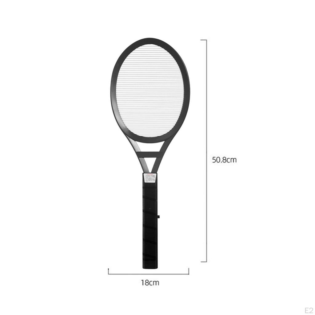 Electric Fly Swatter Accessories Handheld Traveling Camping Mosquito Zapper