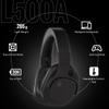 Yamaha YH-L500A(B) Wireless Headphones Gaming Mode, Listening Care, Multi-Point Connection, and Wired Connection Support, Black