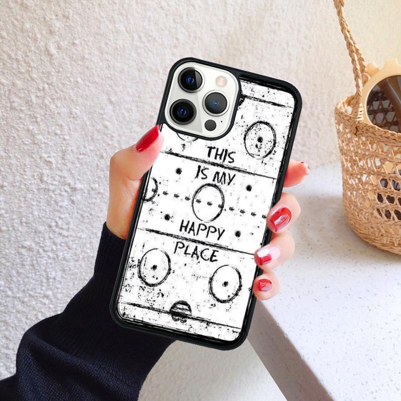 Coque Sport Ice Hockey Phone Case for iPhone 17 Air 16 Coque 15 14 12 13 PLUS 11 PRO MAX Back Cover Fundas Shell