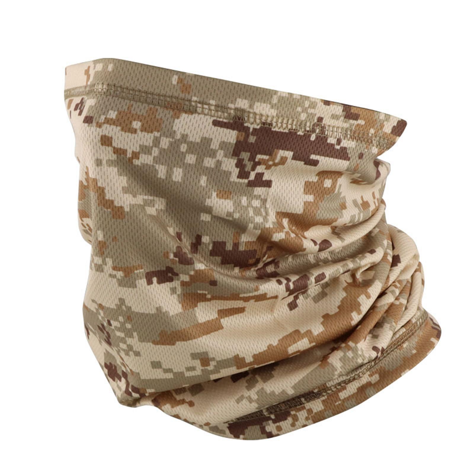 

Солнцезащитный крем для улицы, быстросохнущий, камуфляжный шейный платок, повязка на голову, спортивный платок, камуфляжный шейный платок, сетчатая велосипедная дышащая маска One Size