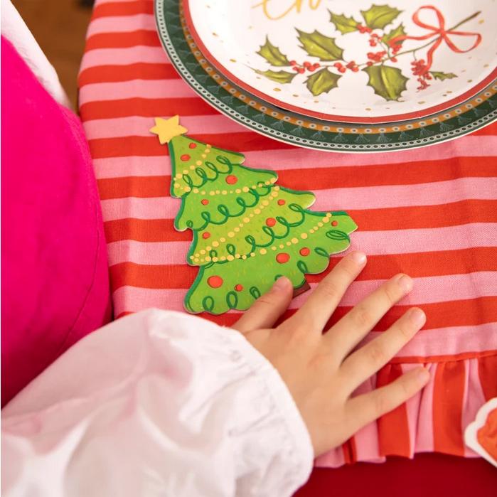 Christmas Napkins Christmas Tree 23X30.8Cm 10Pcs