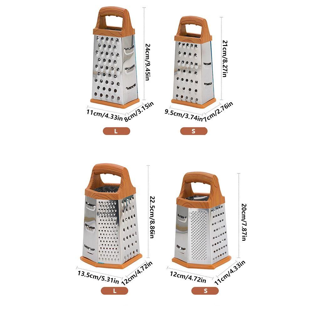 Stainless Steel Cheese Graters Multipurpose Kitchen Chopper Vegetables Cutter  Cheese Grating