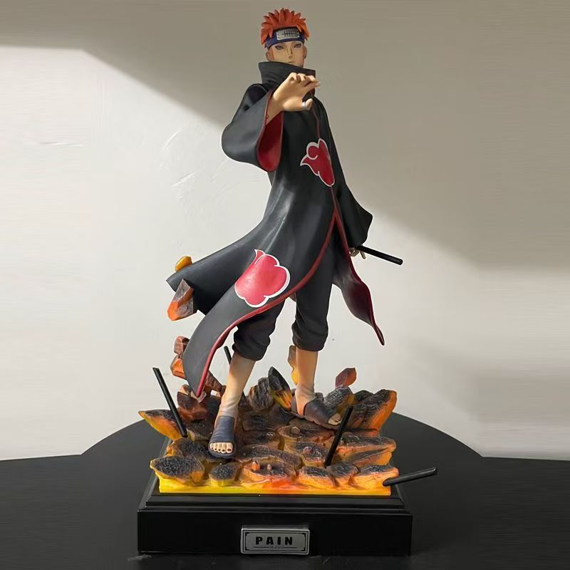Unknown Association Pain Naruto Action Figure Naruto Shippuden Can Move PVC Collectible Model 33cm/12.99 Inch Anime Gift for Fan