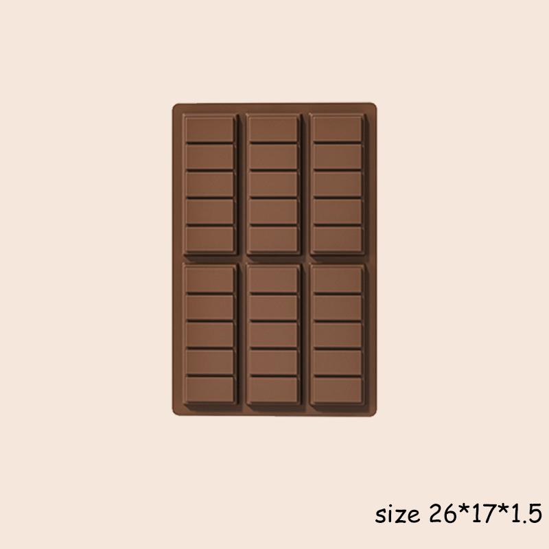 

Силиконовые формы для шоколадных батончиков – прямоугольные, легко извлекаемые, прочные для протеиновых батончиков, восковых плиток и подарков 1PC