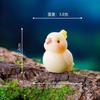 4Pcs Cute Resin Parrot Animal Figurine Style Fairy Shelf Sculpture Desktop Ornament Crafts Diy Flowerpot Decoration Accessories
