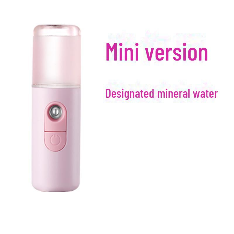Portable Nano Spray Hydrating Facial Device – Touchscreen, Rechargeable, Moisturizing, and Whitening.