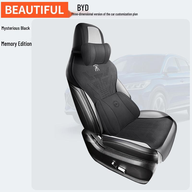 ZFL Sports Leather Car Seat Cushion for BYD Song PLUS - All-Season Cover