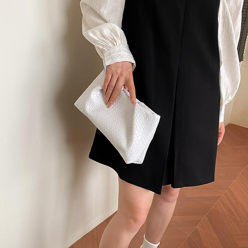 Velkokapacitní taška přes rameno Nová móda Populární Pletená Dojíždění Jednoduché Psaníčko Retro Večerní Kapsa na telefon