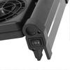 Aquarium Chillers Fan Mini Adjustable Quiet Fish Tank Water Cooling Fan for Freshwater Saltwater UK Plug 100‑240V 4.3W