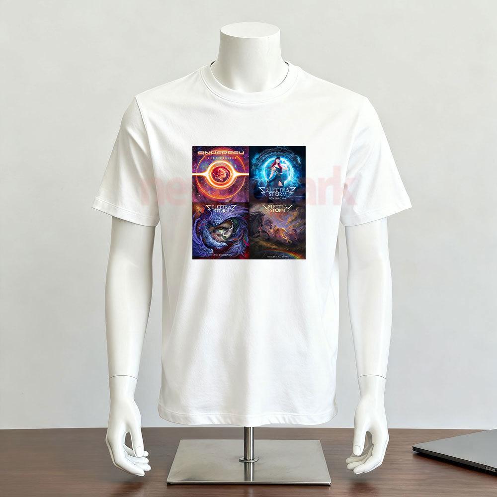 Italian Heavy Metal Band ELETTRA STORM Graphic T Shirts Retro Rock Enthusiasts Woman Man Cotton Fashion Streetwear Ropa Hombre