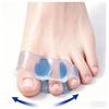 Toe Splitter Silicone Anti-wear Big Toe Separator Toe Separation Breathable Soft Elastic Foot Care