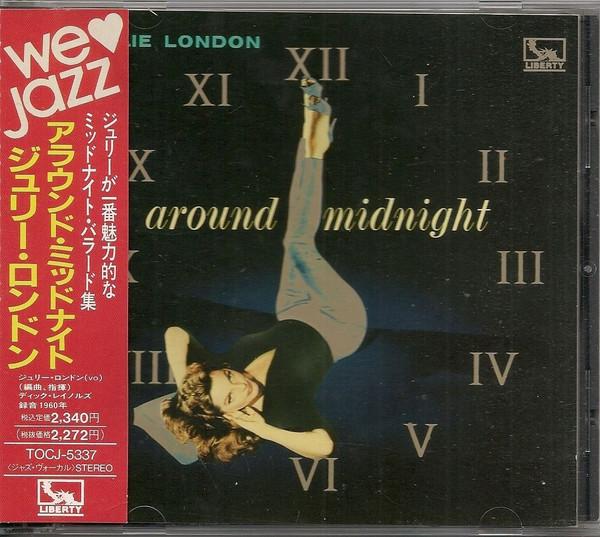 

CD JULIE LONDON - Around Midnight TOCJ5337 Liberty 1990 Japan Jazz Used