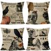 Halloween Pillowcase Pumpkin Skull Funny Ghost Cushion Cover Sofa Living Room Decoration Pillow