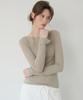 LETTERA Boat Neck Slim T-Shirts